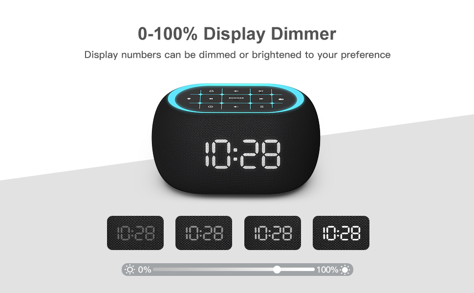 0-100% display dimmer