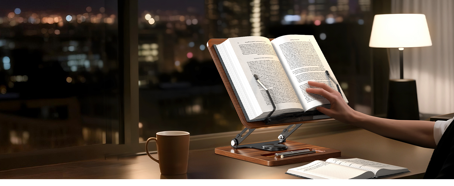 Hands-Free Freedom Read & WriteSimultaneously with Book Stand
