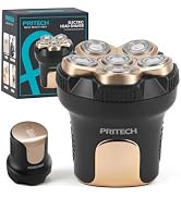 PRITECH Head Shaver for Bald Men,Electric Razor with 6D Floating | Magnetic 6-Blade, IPX6 Wet/Dry...