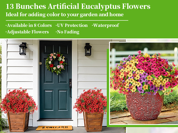 artificial eucalyptus flower