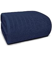 Tens Towels Pack of 1 Jumbo Bath Sheet 40 x 80 Inches, Extra Large & Light Weight, Quicker to Dry...