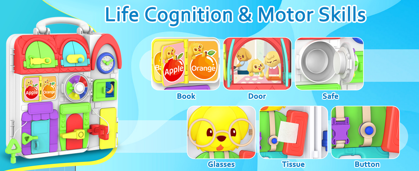Activity Board for Toddlers