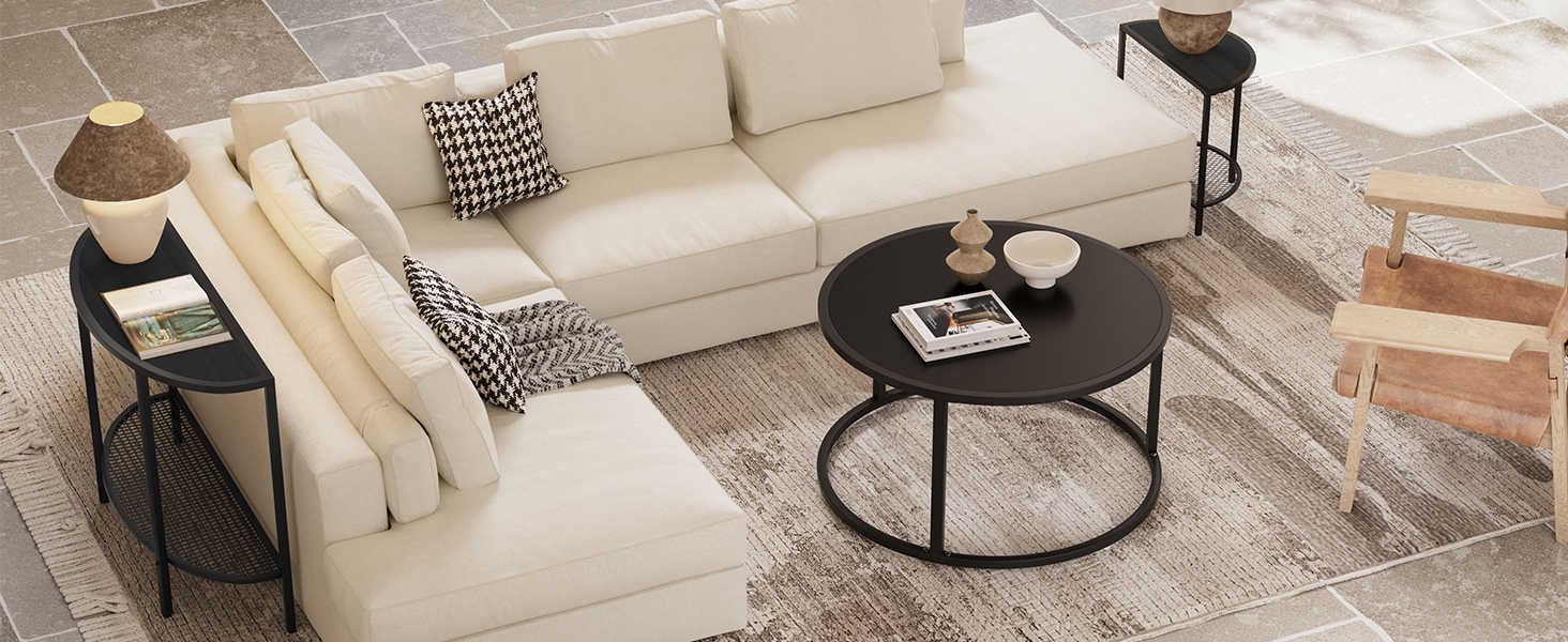 coffee table side table set