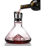 Iceberg Wine Decanter,Red Wine Carafe with Built-in-Aerator,Wine Aerator,Wine Gifts for Christmas...