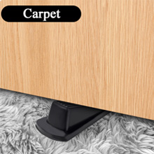 Door Stoppers, 4 Pack Door Stoppers for Bottom of Door, Door Gaps, Rubber Door Stopper Wedge