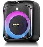 TONOR Karaoke Machine for Adults, Portable Bluetooth Singing PA Speaker System with 2 Wireless Mi...