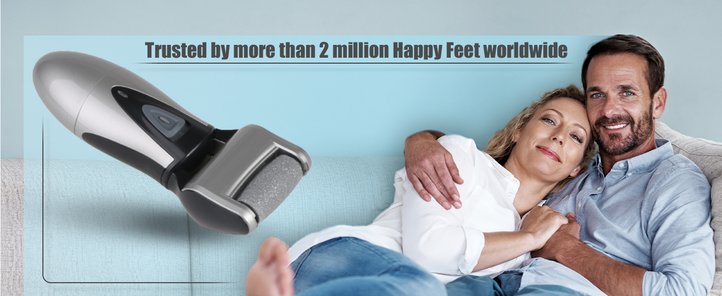 Professional Electronic Foot Care File, Best for Hard Cracked Dead Skin and Powerful Pedi Spa men