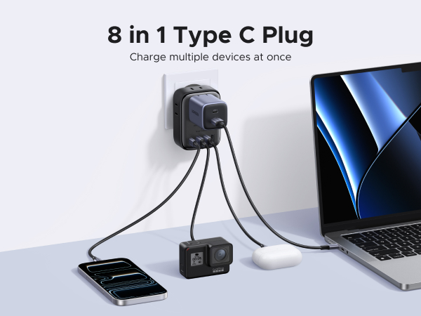 8 in 1 Type C Plug