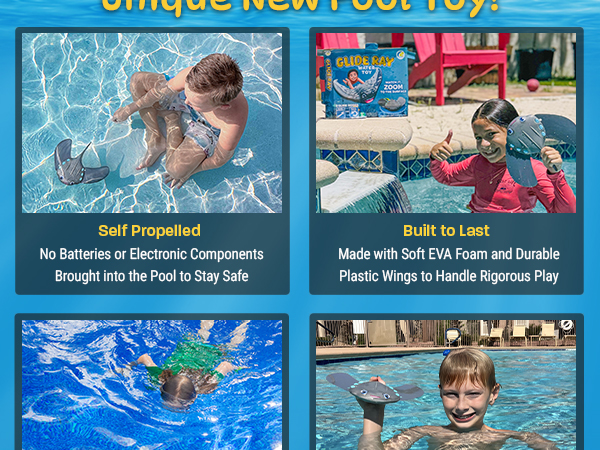 Glide Ray Water Glider pool toy for kids
