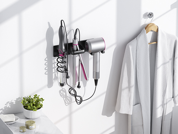 Blow Dryer Holder Wall Mount