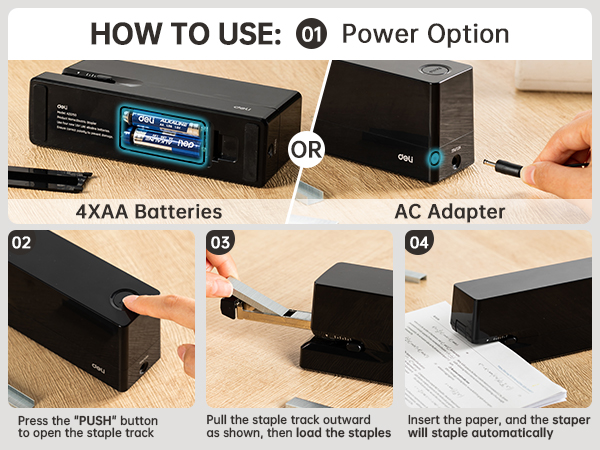 electric stapler