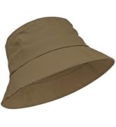 Zylioo XXL Linen Bucket Hat for Men Women, Big Head Summer Sun Hat, Breathable Travel Beach Hat, ...
