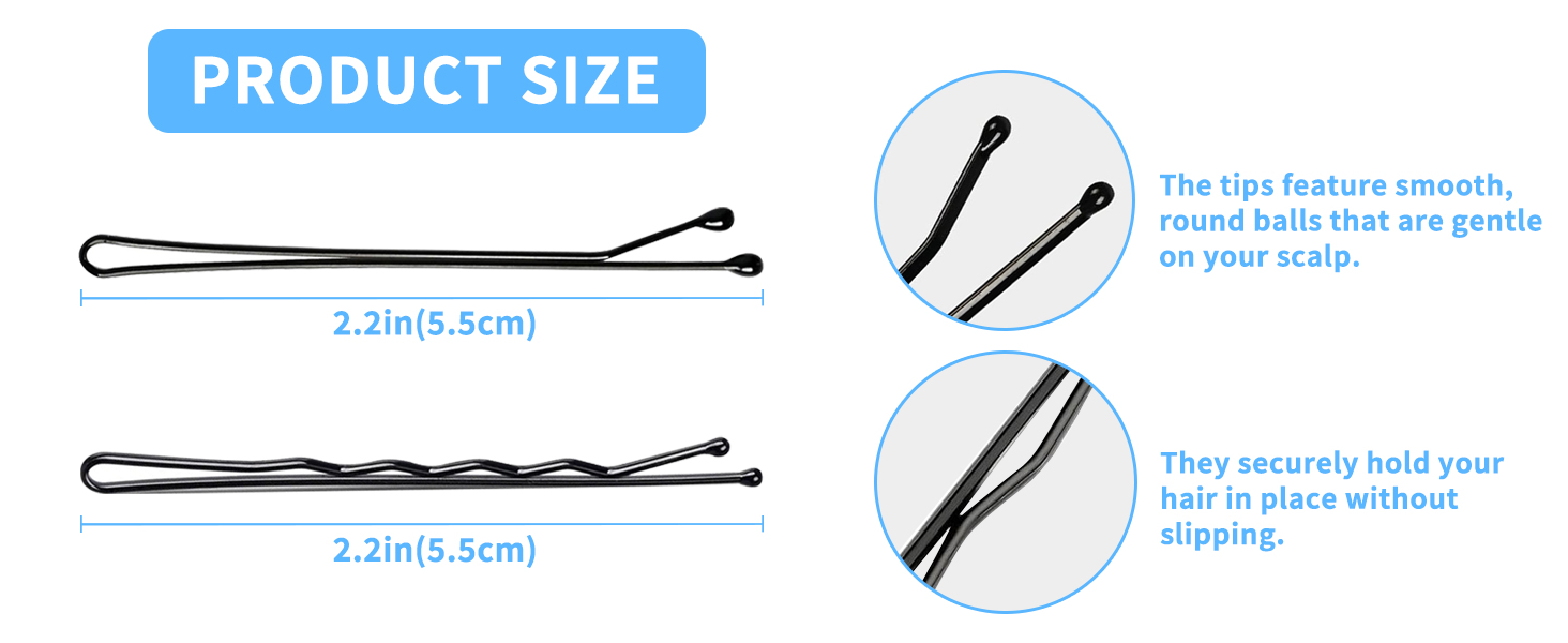 bobby pins for thick hair
