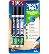 Grout Pen Black Tile Paint Marker: Waterproof Grout Paint, Tile Grout Colorant and Sealer Pen - B...