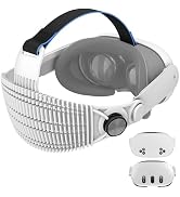 APEXINNO A3 Ultra-Light Head Strap for Meta Quest 3/Quest 3S Accessories,3.17oz Adjustable Comfor...