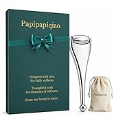 Papipapiqiao Metal Eye Massage Wand, Hot & Cold Eye Roller for Puffy-Looking Eyes, Cooling Under ...