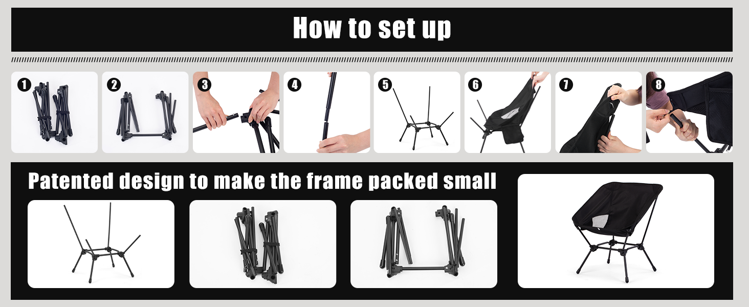 Easy Setup, Sturdy & Stable