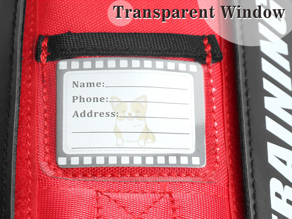 red dog harness