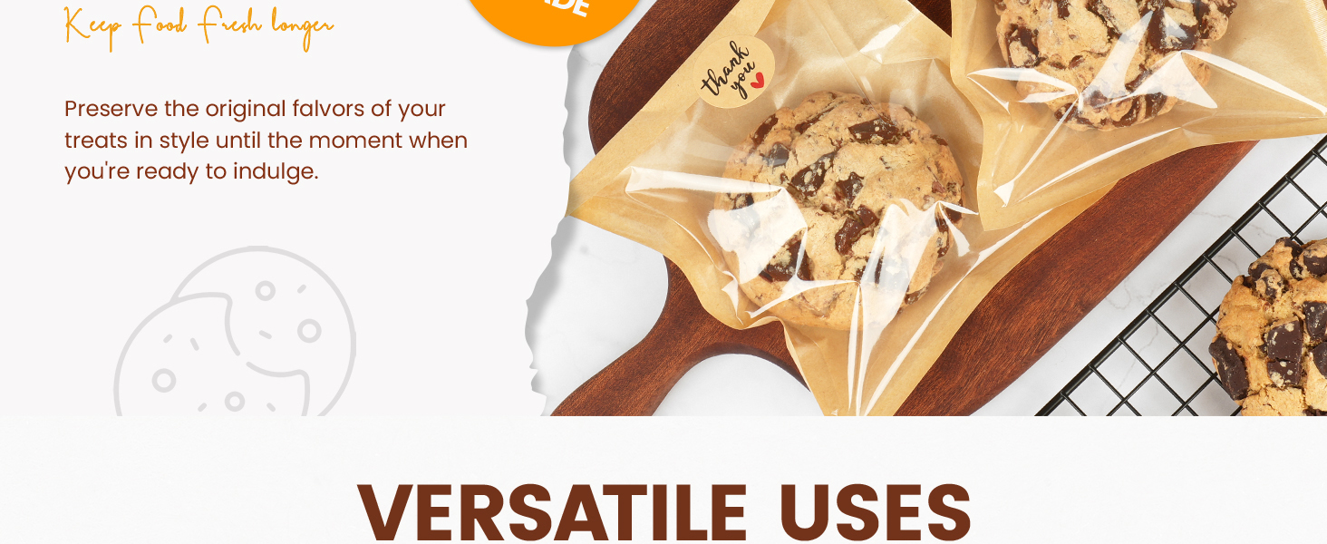 cookie packaging bags