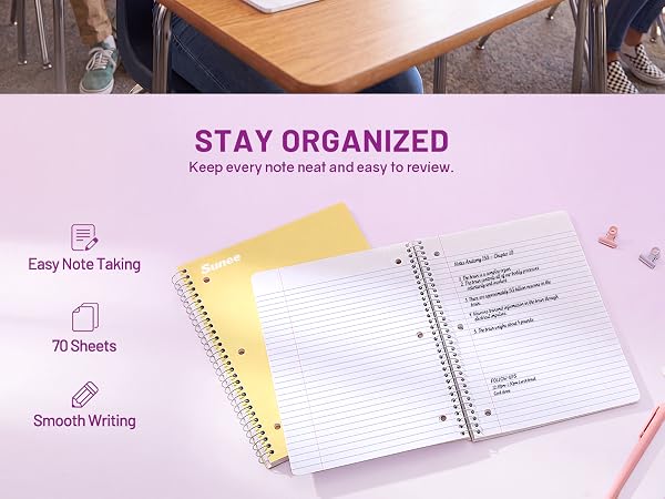SCHOOL NOTEBOOKS