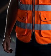 Safety Vest High Visibility with reflective stripes