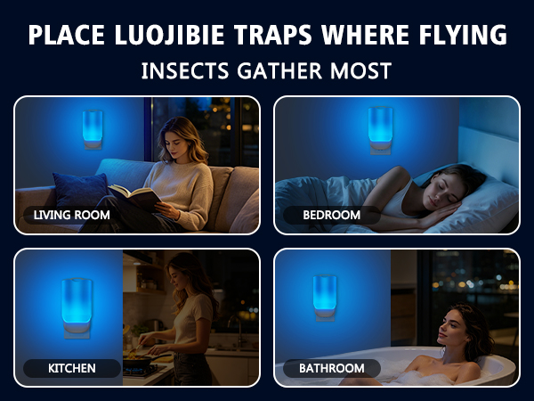 Flying Insect Trap for Indoors