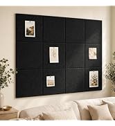 Baysola Large Cork Boards for Walls – 48" x 36" Self Adhesive Felt Wall Tiles, Ideal for Office B...