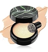 Mushroom Head Air Cushion CC Cream for Older Women, Medium Coverage Lightweight Up To 24H Wear In...