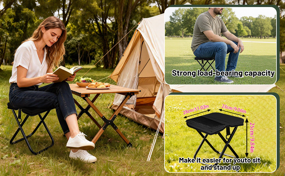 Ultra-Thin Portable Folding Stool