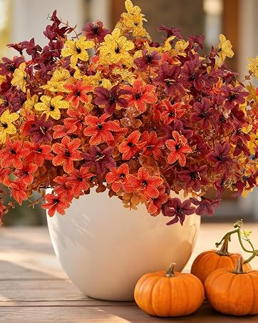 mums artificial flowers outdoor