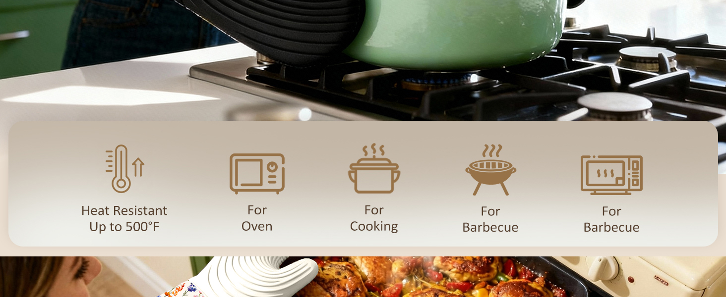 Silicone Oven Mitts