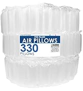 Innovative Haus 330 Count 4x8 Air Pillows for Filling Void in Package. Cushioning Stuffer for Shi...