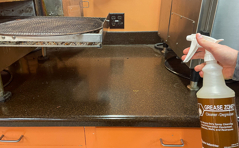 grease, grease zone, degreaser, food safe, cleaner