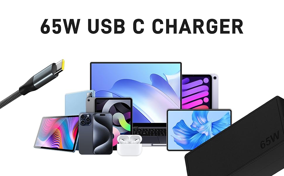 65W TYPEC LAPRTOP CHARGER