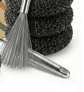 Steel Wool Scrubber with Handle