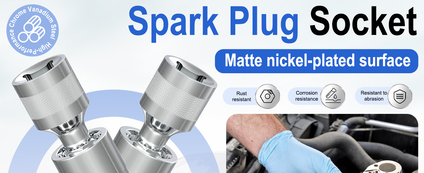 14mm&16mm Spark Plug Socket Set