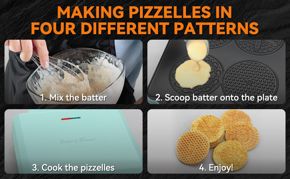 Simply mix the batter, bake, and indulge in mouthwatering delights.