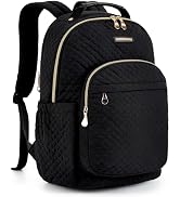LIGHT FLIGHT Travel Laptop Backpack Women, 15.6 Inch Anti Theft Laptop Backpack with USB Charging...
