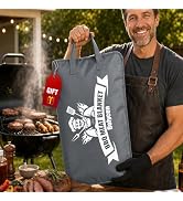 Bolycen Upgraded 21 in BBQ Blanket for Resting Meat, Insulated Brisket Bag | Smoker Accessories, ...