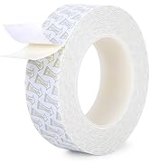 Gluest Damage Free Double Sided Tape 20ft, Removable Picture Hanging Strips Residue Free, Heavy D...