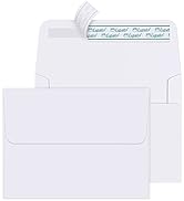 Eupako A2 White Paper Envelopes 250 Pack 4.375x5.75" Invitation Envelopes Self Seal for RSVP, Wed...