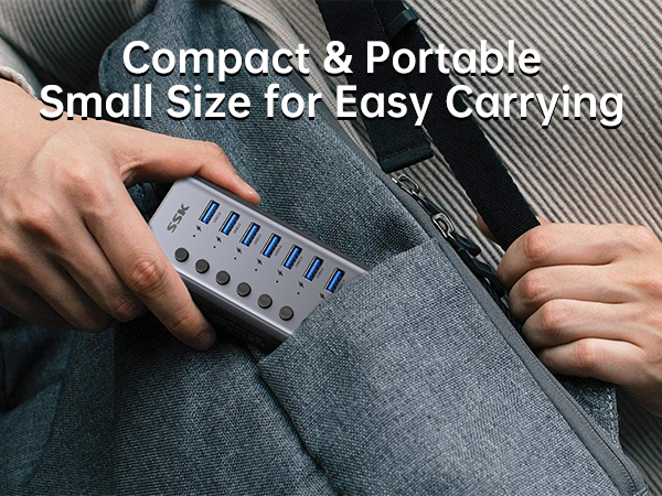 compact portable hus hub