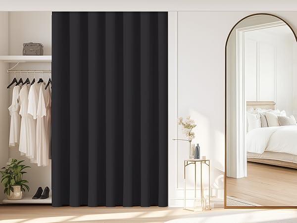 door curtain door Curtains blackout single curtain panel drapes