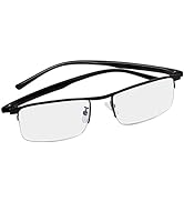LJIMI Progressive Multifocus Reading Glasses Anti Blue Light No Line Multifocal Computer Readers ...