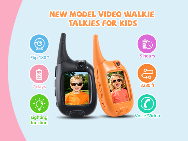 Video Walkie Talkies for Kids