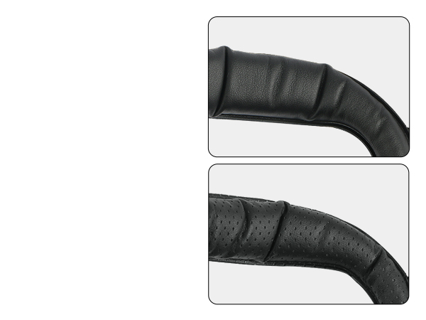 VR Facial Interface for Oculus Quest 2 Face Pad Replacement, Face Cushion Pad 2PCS PU Leather