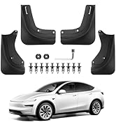 Shademax Custom for 2025 Tesla New Model Y Juniper Mud Flaps Splash Guards for Model Y Juniper 20...