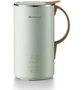 MOKKOM Automatic Nut Milk Maker, 20 oz Soy Milk Maker, Homemade Almond, Oat, Coconut, Soy, Plant-...