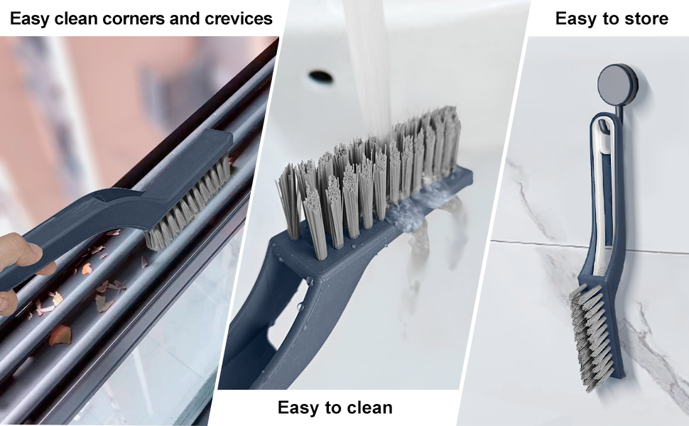 Hard Bristle Crevice Cleaning Brush