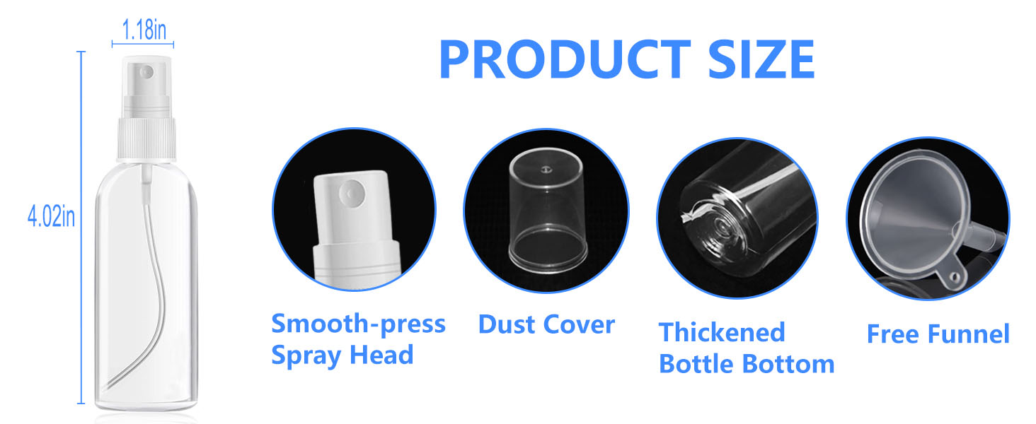 small spray bottles